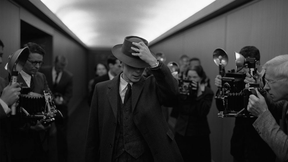 PHOTO: Cillian Murphy is shown in a scene from the Univeral Pictures' film "Oppenheimer."