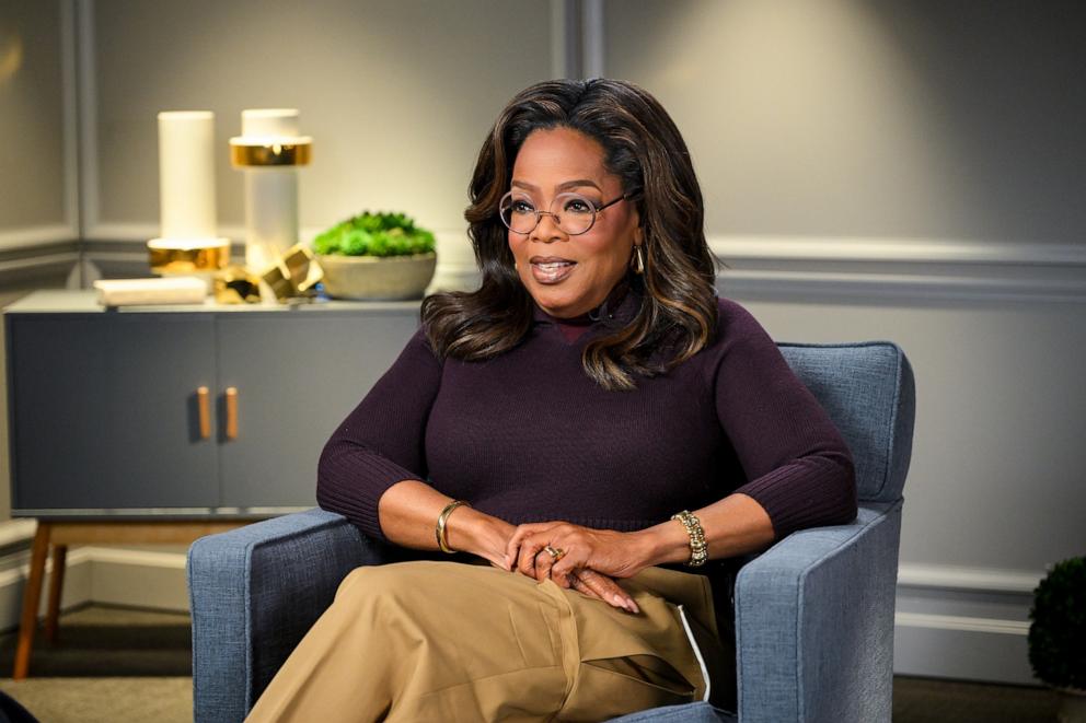 PHOTO: Oprah Winfrey sat down for an interview with ABC News' Rebecca Jarvis on "Good Morning America."