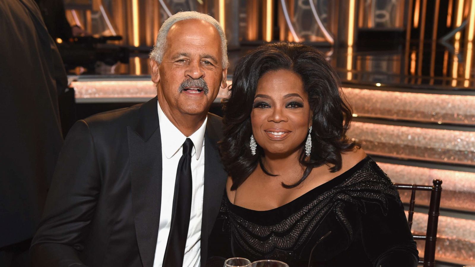 PHOTO: Stedman Graham and Oprah Winfrey celebrate the 75th Annual Golden Globe Awards at the Beverly Hilton Hotel, Jan. 7, 2018, in Beverly Hills, Calif.