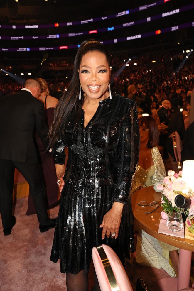 PHOTO: Oprah Winfrey attends the 66th GRAMMY Awards, Feb. 4, 2024, in Los Angeles.