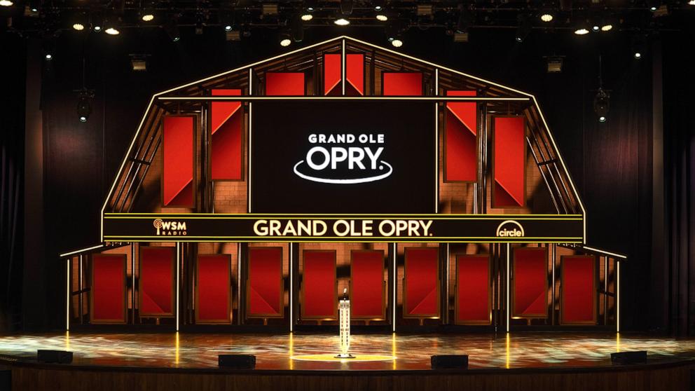 PHOTO: The Grand Ole Opry stage