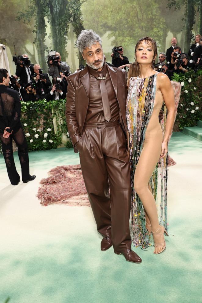 PHOTO: Taika Waititi and Rita Ora attend The 2024 Met Gala Celebrating "Sleeping Beauties: Reawakening Fashion" at The Metropolitan Museum of Art on May 06, 2024 in New York City.