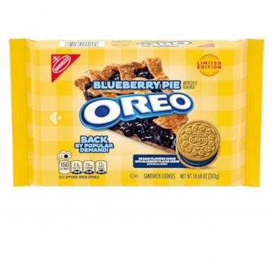 PHOTO: Oreo announced on June 26, that its beloved Blueberry Pie-flavored cookies are returning for the first time since 2017.