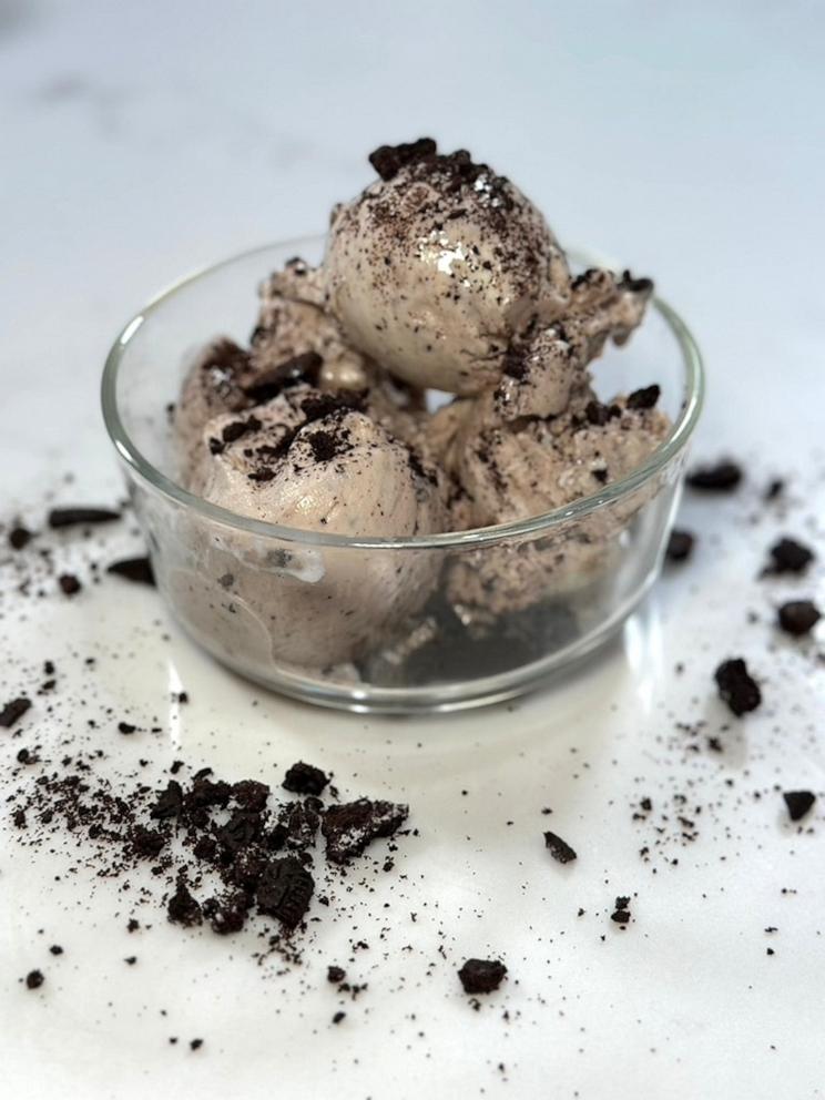 PHOTO: Chris Powell’s mint Oreo dessert is pictured here.