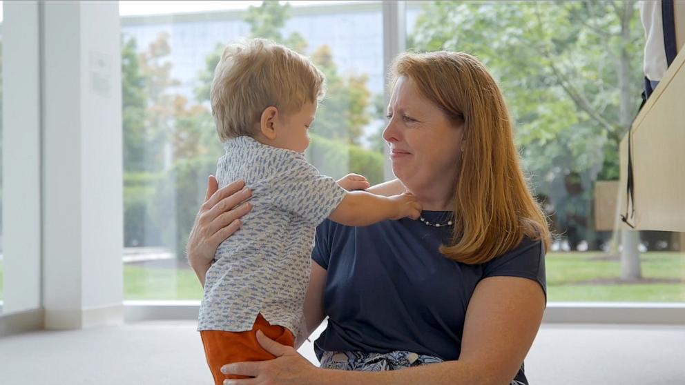 PHOTO: Sandy Flash became a living donor and donated part of her liver to 1-year-old Sonny. The two met in July 2024.