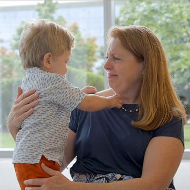 PHOTO: Sandy Flash became a living donor and donated part of her liver to 1-year-old Sonny. The two met in July 2024.