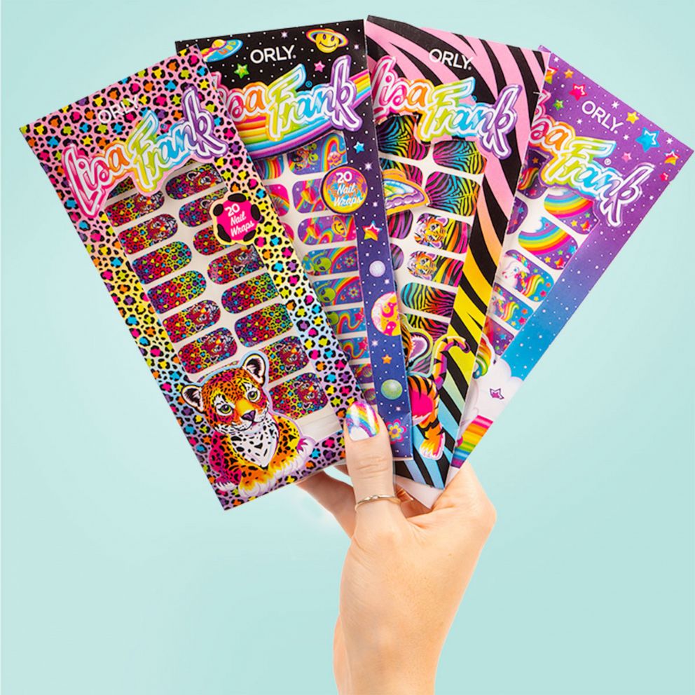 PHOTO: Orly and Lisa Frank team up for a fun nail collaboration. 