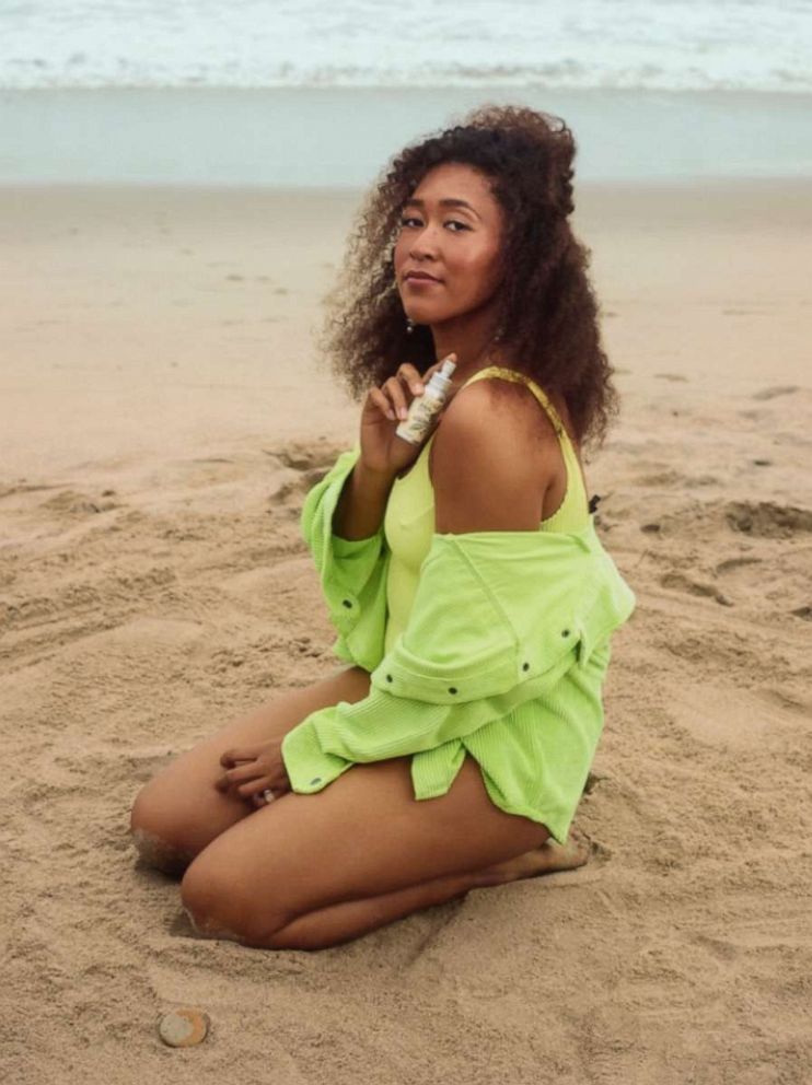 PHOTO: Tennis star Naomi Osaka founded KINLÒ, a beauty brand designed for melanin-rich skin. 