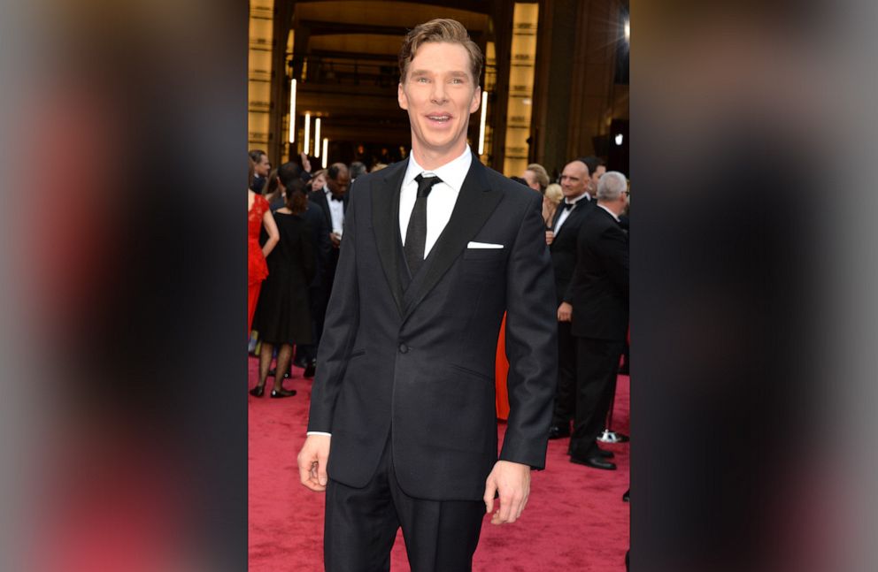 PHOTO: Benedict Cumberbatch attends the 86th Annual Academy Awards in Hollywood, Calif. on March 2, 2014.