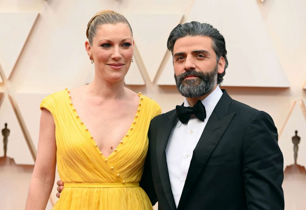 PHOTO: Oscar Isaac and his wife Elvira Lind attend the 92nd annual Academy Awards, Feb. 9, 2020, in Hollywood, Calif.