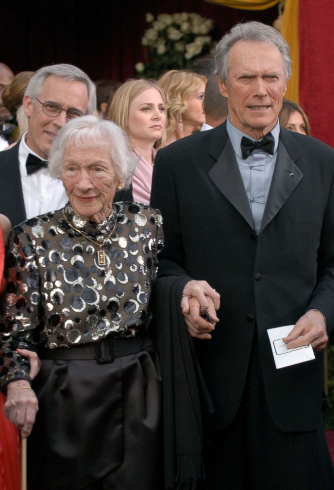 PHOTO: Clint Eastwood and his mother attend the 76th annual Academy Award.