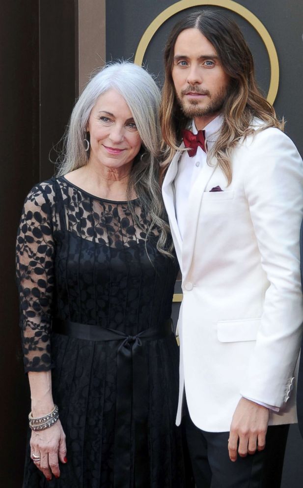 PHOTO: Jared Leto and mom Constance Leto arrive at the 86th annual Academy Awards.
