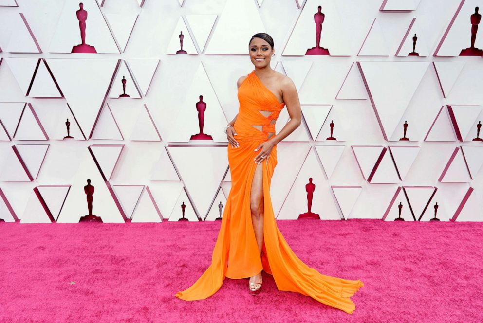 PHOTO: Ariana DeBose attends the 93rd Annual Academy Awards on April 25, 2021 in Los Angeles.