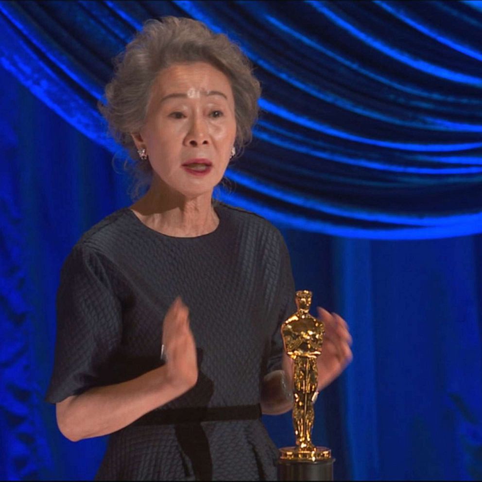 VIDEO: Yuh-jung Youn wins Best Supporting Actress 