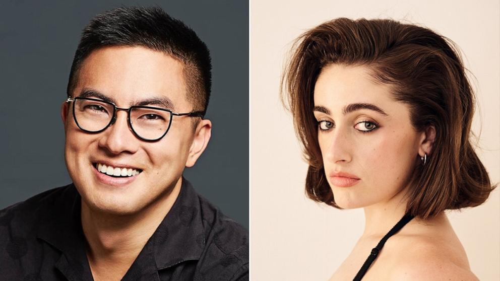 PHOTO: Bowen Yang and Rachel Sennott will host the 2025 Oscars.