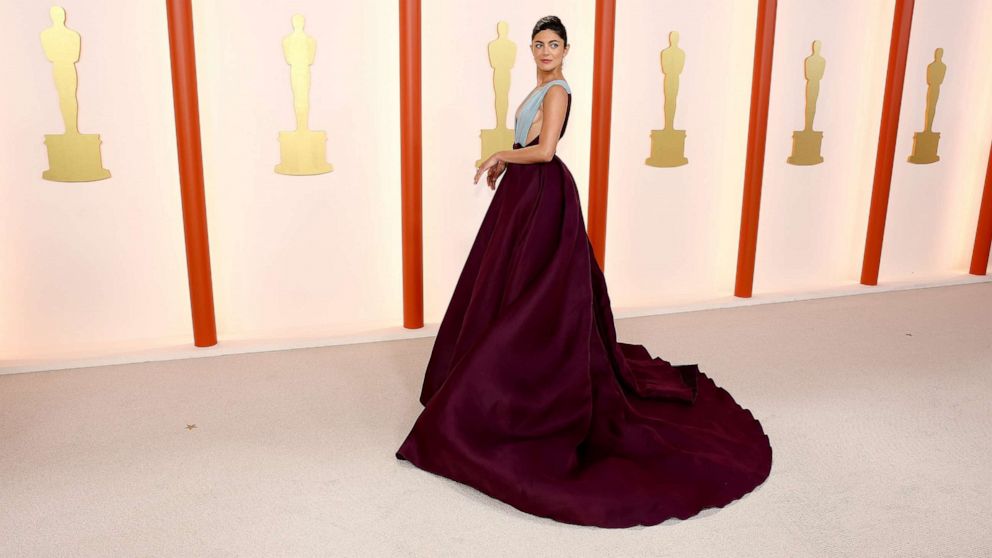 PHOTO: Monica Barbaro attends the 95th Annual Academy Awards, Mar. 12, 2023, in Hollywood.