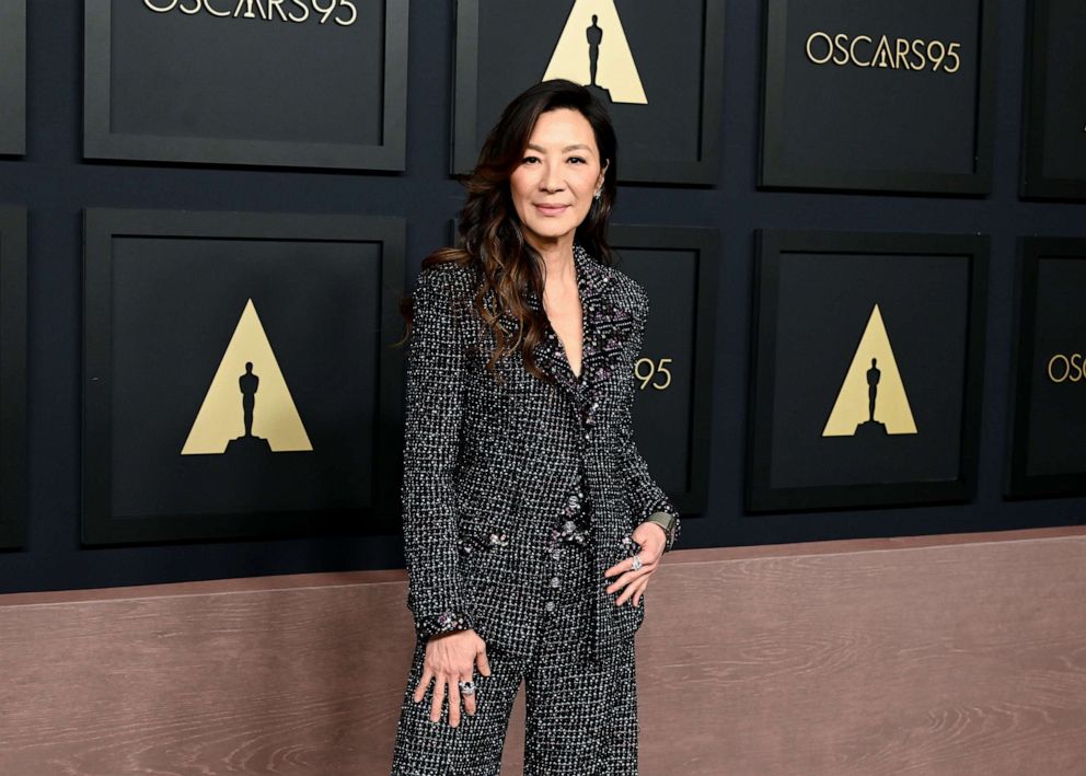 PHOTO: Michelle Yeoh at the 95th OSCARS Nominees Luncheon held at The Beverly Hilton, Feb.13, 2023, in Beverly Hills, Calif.
