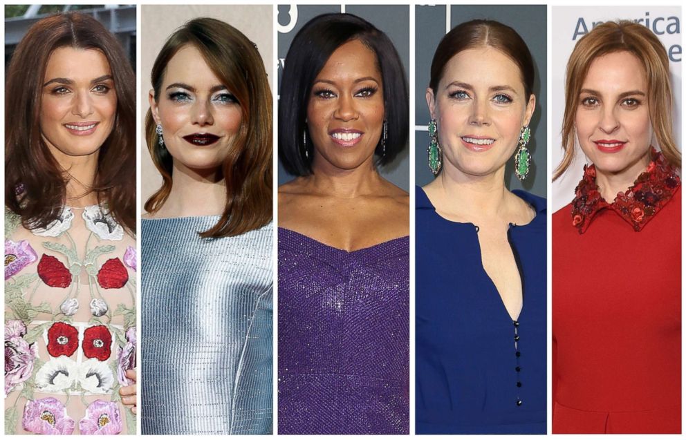 PHOTO: Best supporting actress Oscar nominees for the 91st annual Academy Awards, from left, Rachel Weisz, Emma Stone, Regina King, Amy Adams and Marina de Tavira.