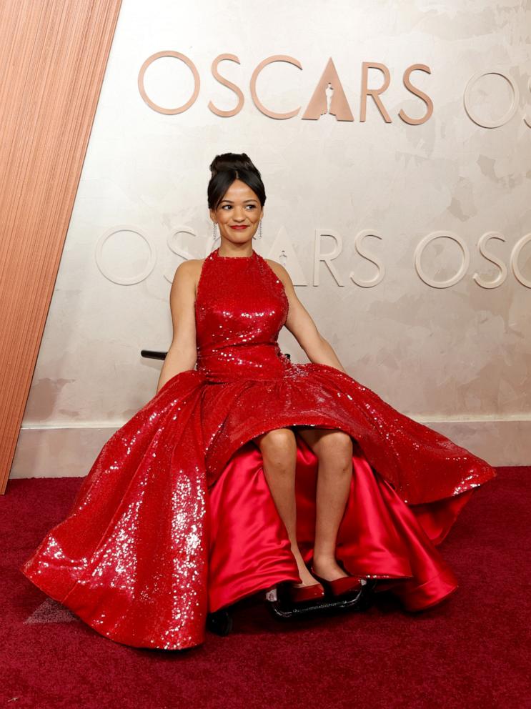 PHOTO: Marissa Bode attends the 97th Annual Oscars on March 02, 2025 in Hollywood, Calif.