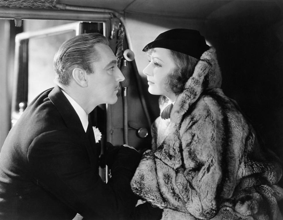 PHOTO: John Barrymore as Baron Felix von Geigern and Greta Garbo as Grusinskaya in the 1932 film Grand Hotel. 
