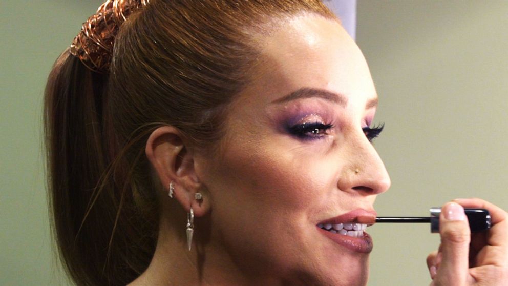 PHOTO: Our Lady J getting ready for her debut performance at Lincoln Center on Saturday Feb. 15, 2020, in New York.