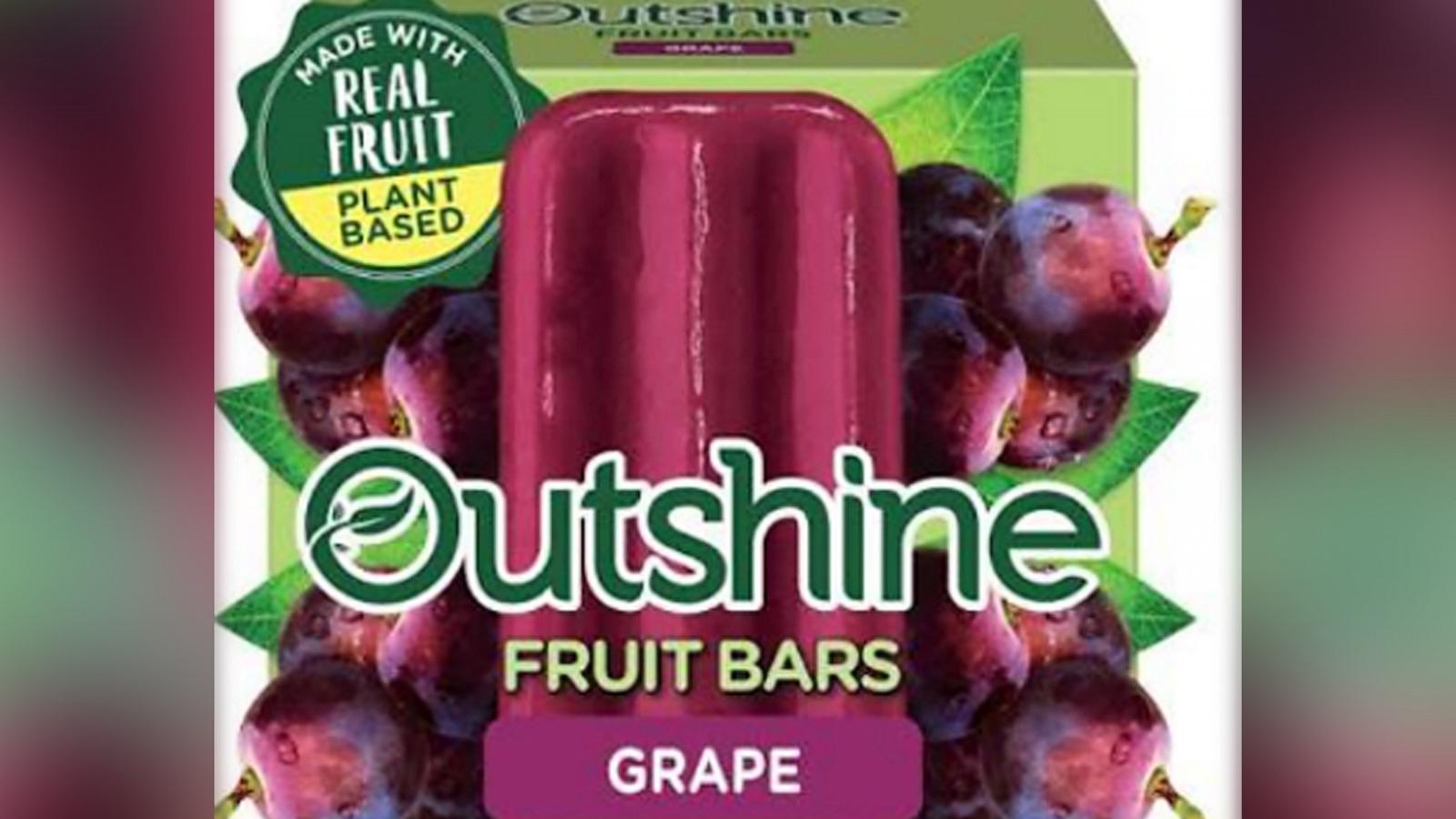 PHOTO: Outshine Fruit Bars in various flavors from Dreyer's have been voluntarily recalled due to possible foreign matter contamination.
