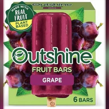PHOTO: Outshine Fruit Bars in various flavors from Dreyer's have been voluntarily recalled due to possible foreign matter contamination.