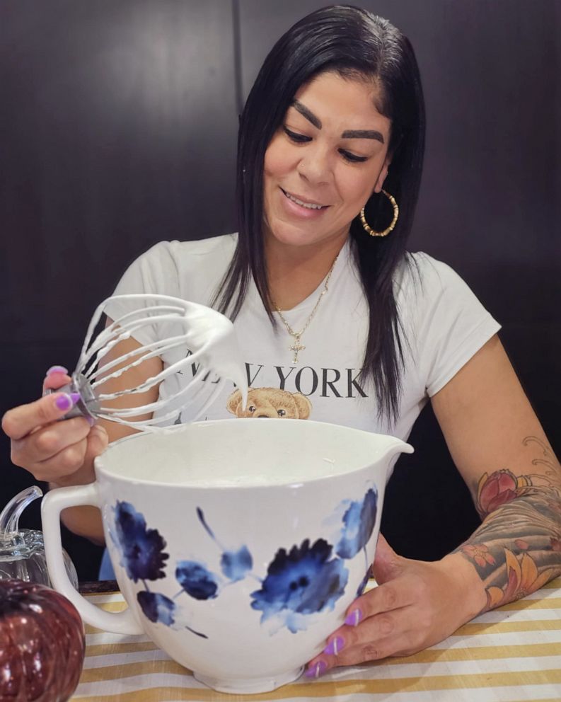 PHOTO: Rodriguez makes different varieties of tres leches cake jars and coquito.