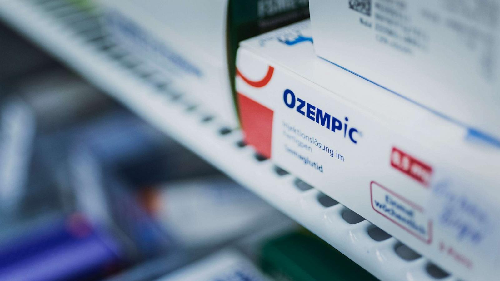 PHOTO: The anti-diabetic medication Ozempic is pictured in a pharmacy on April 13, 2023.