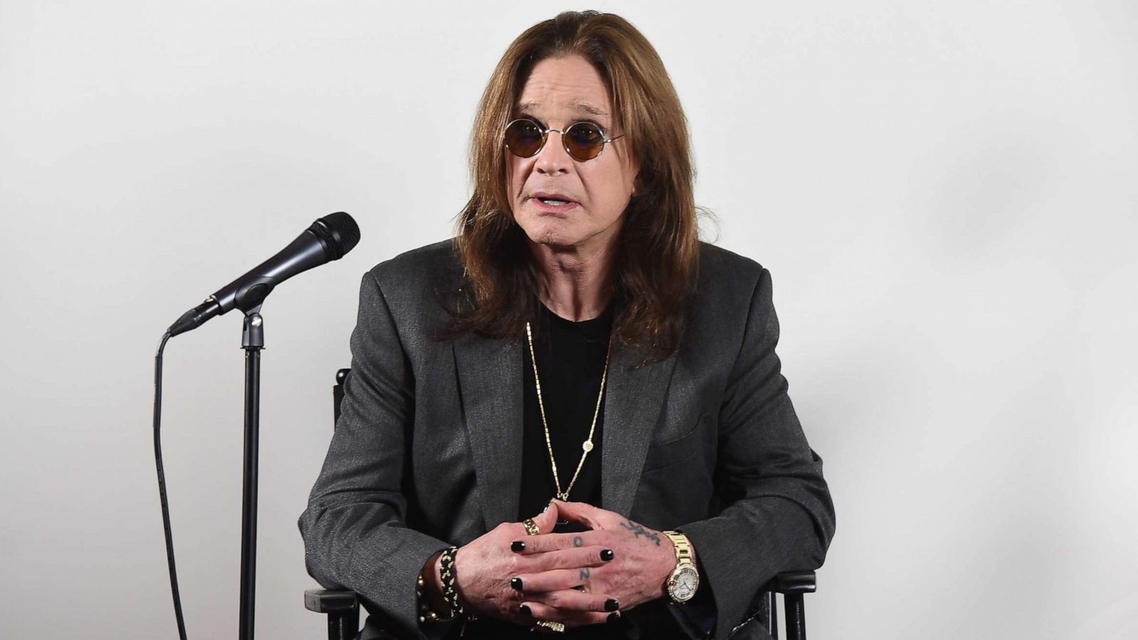 PHOTO: Ozzy Osbourne announced the "No More Tours 2" Final World Tout at a press conference on Feb. 6, 2018 in Los Angeles.