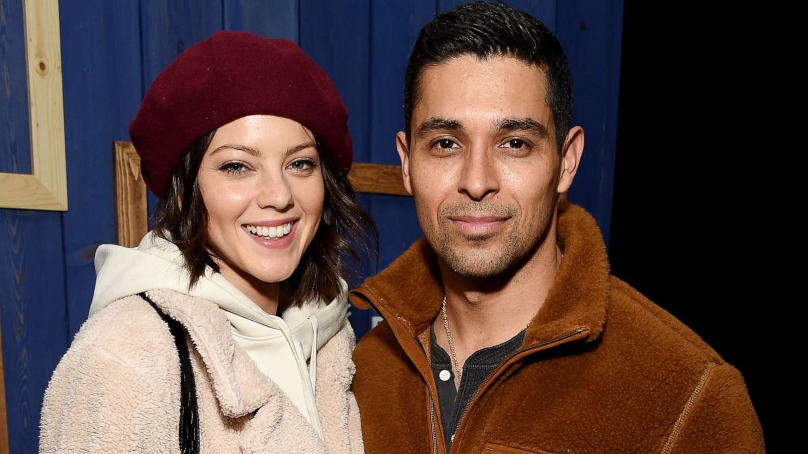 PHOTO: Amanda Pacheco and Wilmer Valderrama attend the IMDb Studio at Acura Festival Village on Jan. 26, 2020 in Park City, Utah.