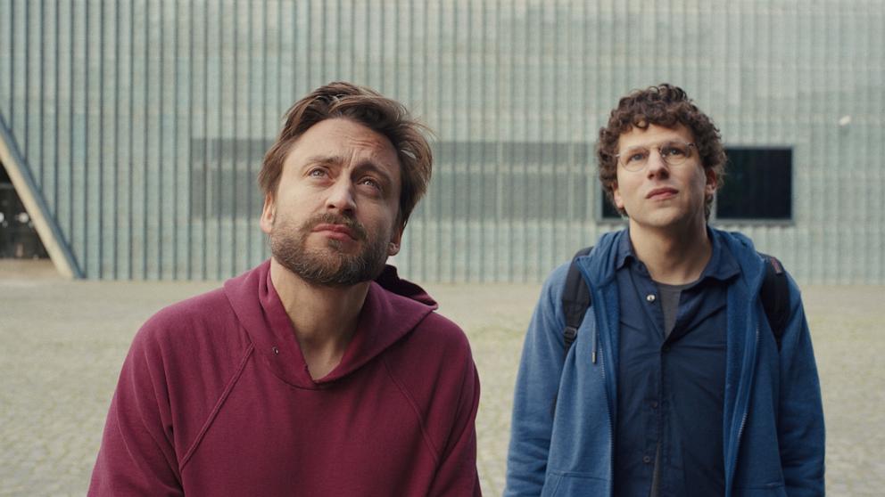 PHOTO: Kieran Culkin and Jesse Eisenberg in "A Real Pain," 2024. 