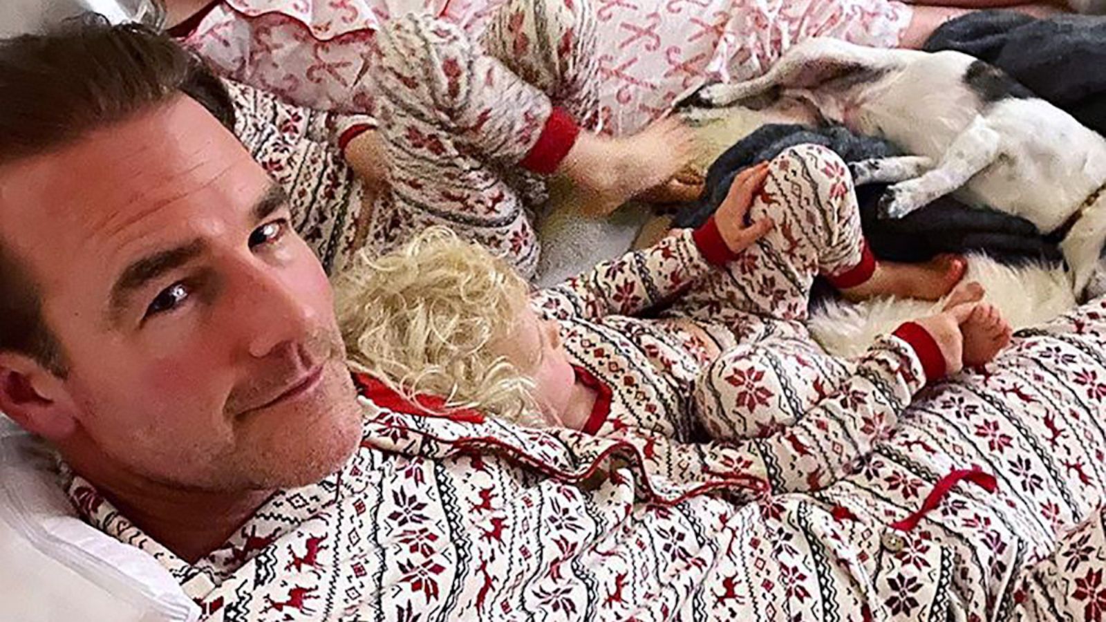 PHOTO: James Van Der Beek posted a photo to Instagram of how is family is spending their time in self-isolation.