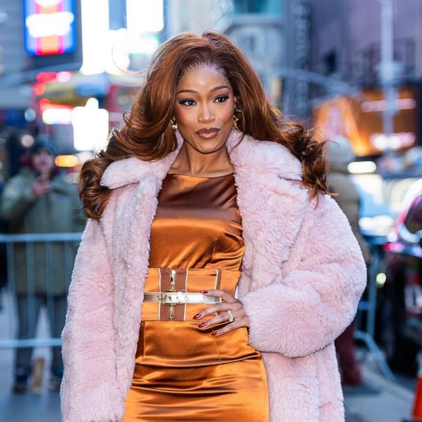 keke palmer pink dress Keke Palmer talks 'One of Them Days'
