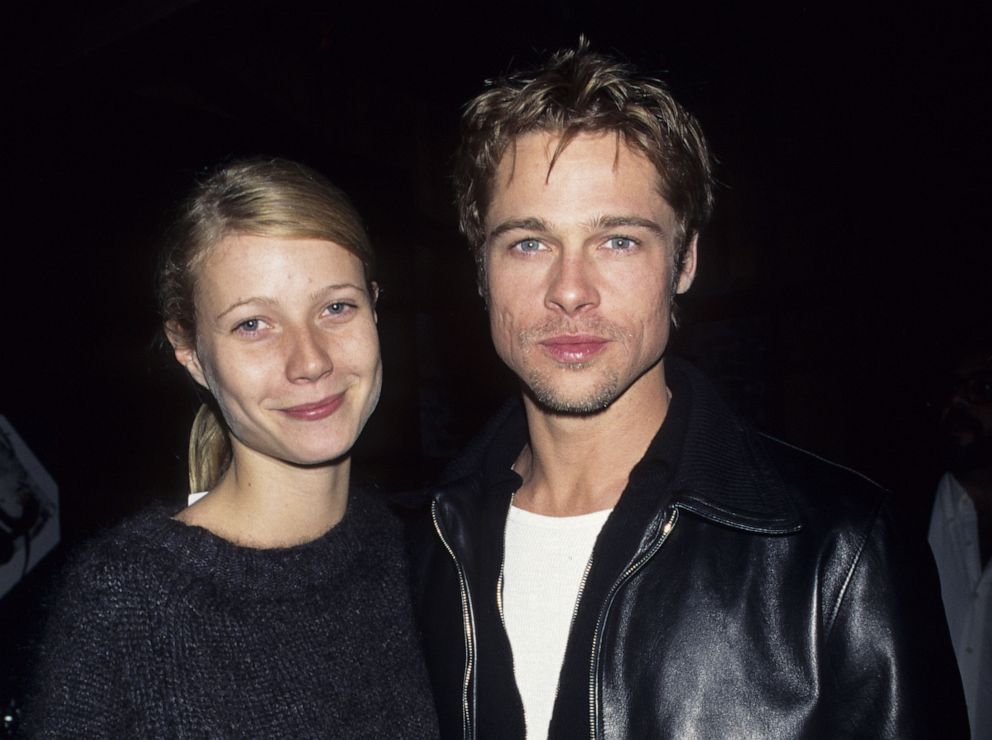 PHOTO: Gwyneth Paltrow and Brad Pitt, Oct. 1995.