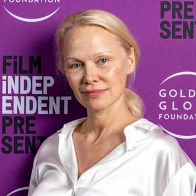 PHOTO: Pamela Anderson attends the Film Independent Special Screening of "The Last Showgirl" at The Landmark Westwood, Nov. 7, 2024, in Los Angeles.