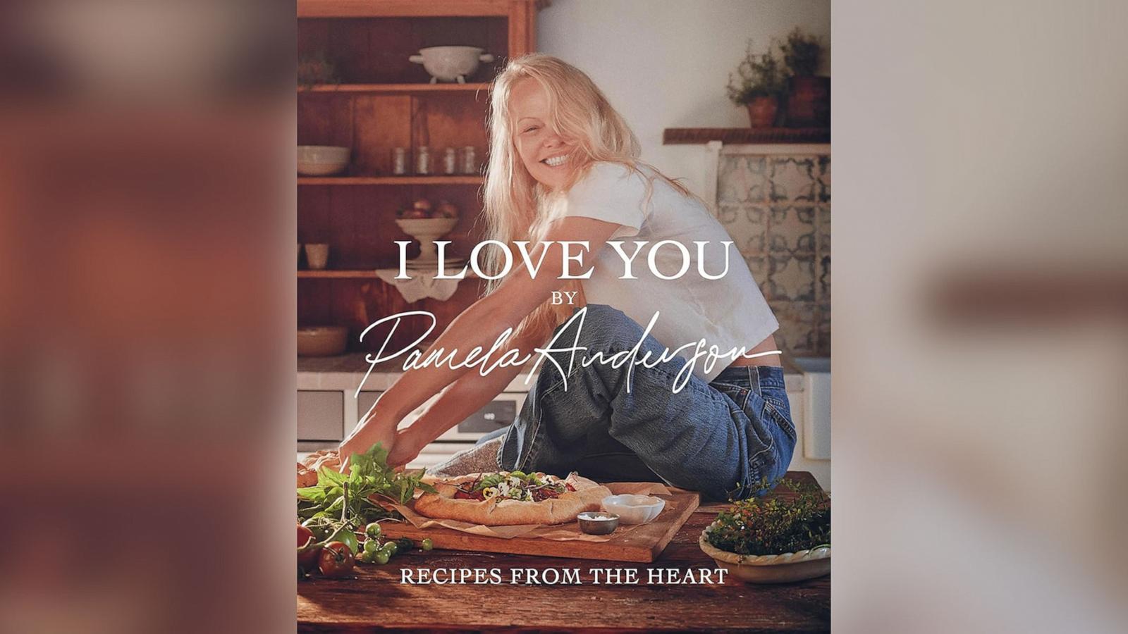 PHOTO: Pamela Anderson is out with a new cookbook called “I LOVE YOU."