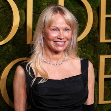 PHOTO: Pamela Anderson attends the 82nd Annual Golden Globe Awards, Jan. 5, 2025, in Beverly Hills, Calif.