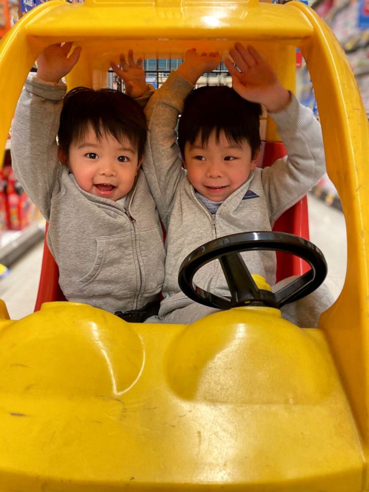 PHOTO: Anders and Liam. Yujin Chung, a father of two, shared a poem about parenting during the pandemic that went viral. Chung's newest poem will be a birthday tribute to his eldest son, who's turning 7. 