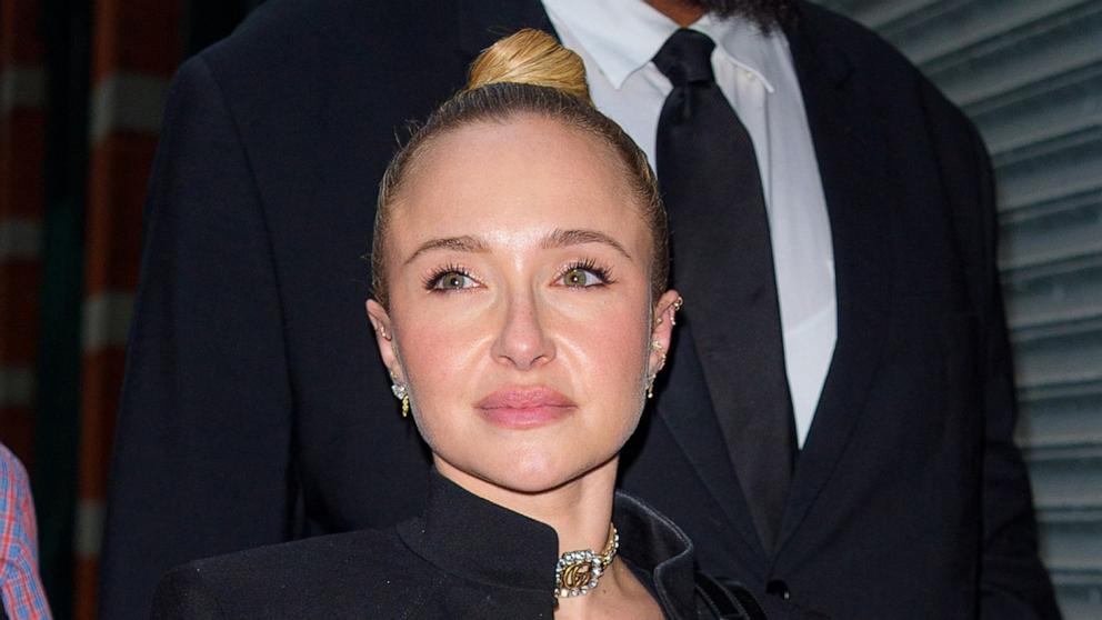 PHOTO: Hayden Panettiere is seen arriving to her book signing, May 19, 2026, in New York.