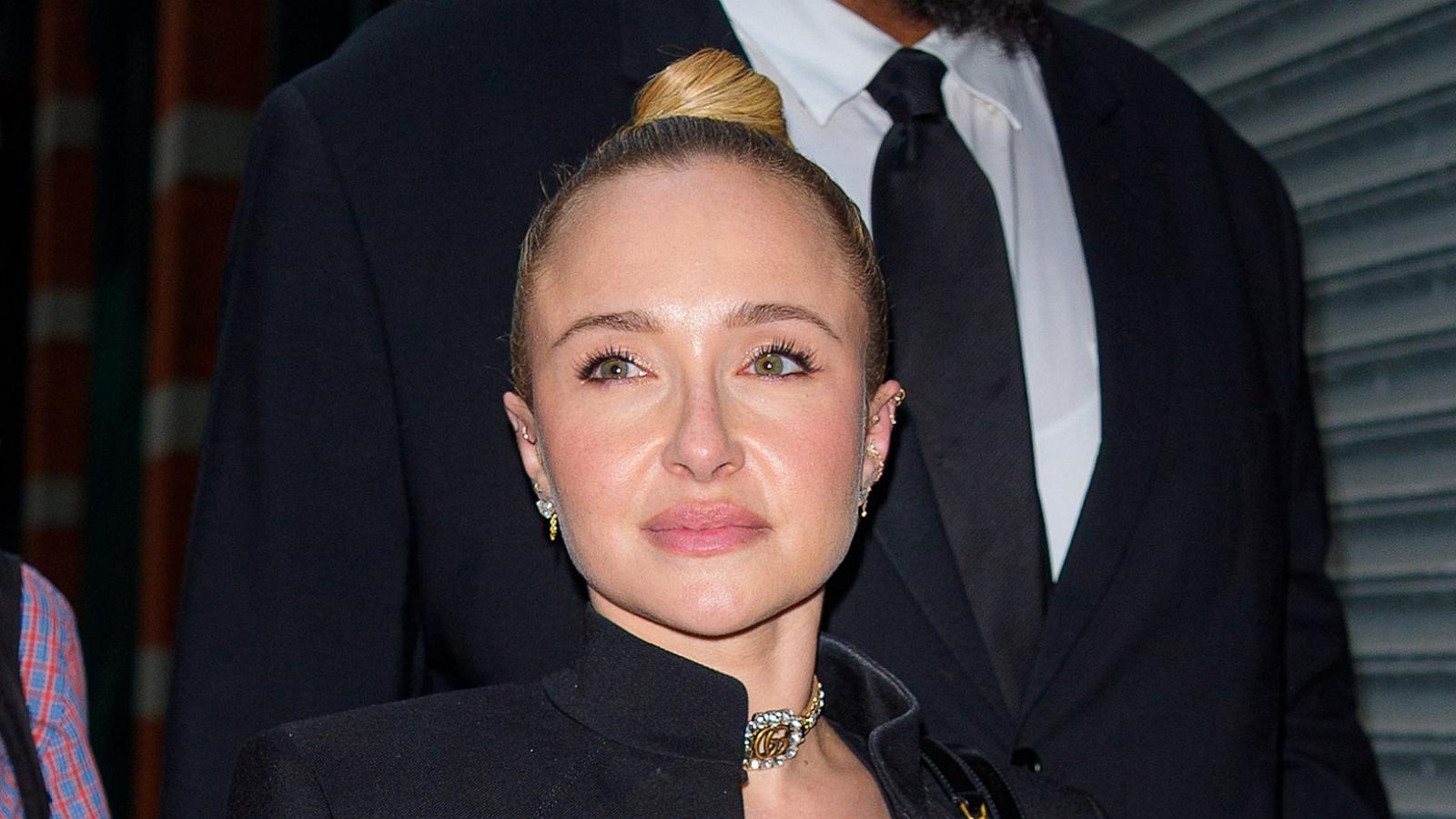 PHOTO: Hayden Panettiere is seen arriving to her book signing, May 19, 2026, in New York.