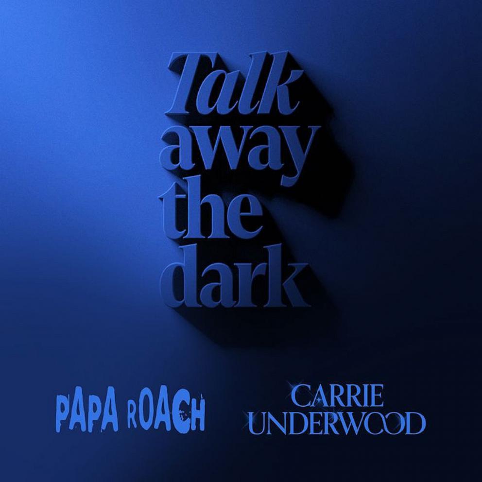 PHOTO: Cover art for Carrie Underwood and Papa Roach's recording of "Leave A Light On (Talk Away The Dark)."