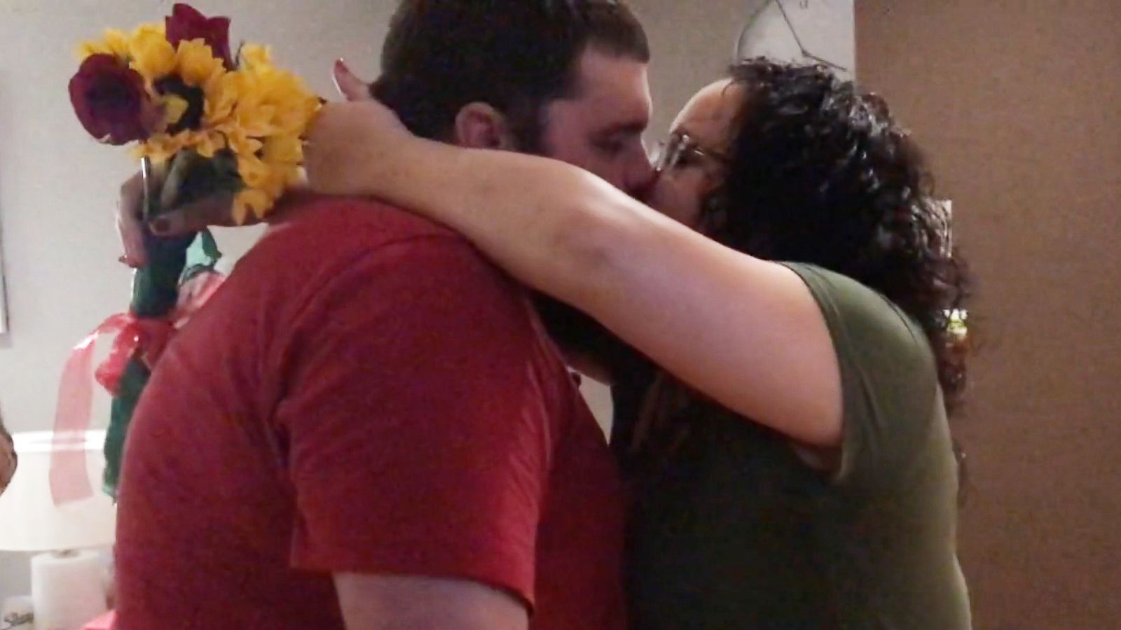 PHOTO: Jacob Newbern, 27, popped the question to Mary Batar on Dec. 3, 2018, at HCA Healthcare's Orange Park Medical Center Inpatient Rehabilitation Center in Florida.