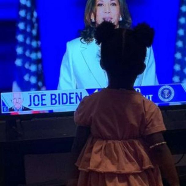 Parents Share Kids Witnessing Kamala Harris Historic Win As Vice President Gma