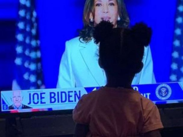 Parents Share Kids Witnessing Kamala Harris Historic Win As Vice President Gma