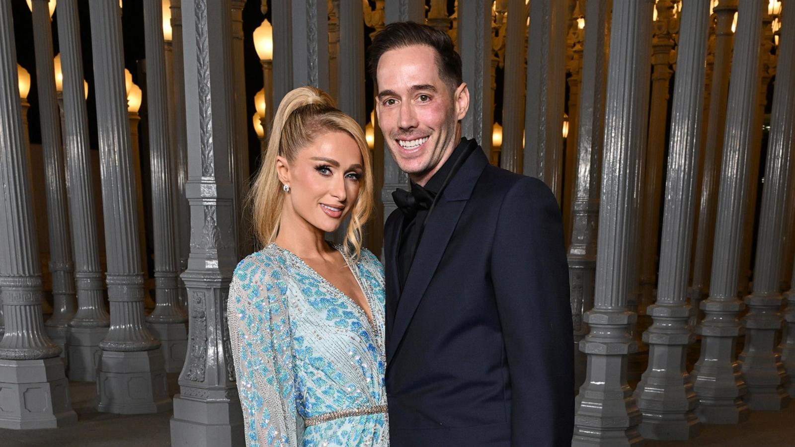 PHOTO: Paris Hilton and Carter Reum attend the 2023 LACMA Art and Film Gala, Nov. 4, 2023 in Los Angeles.