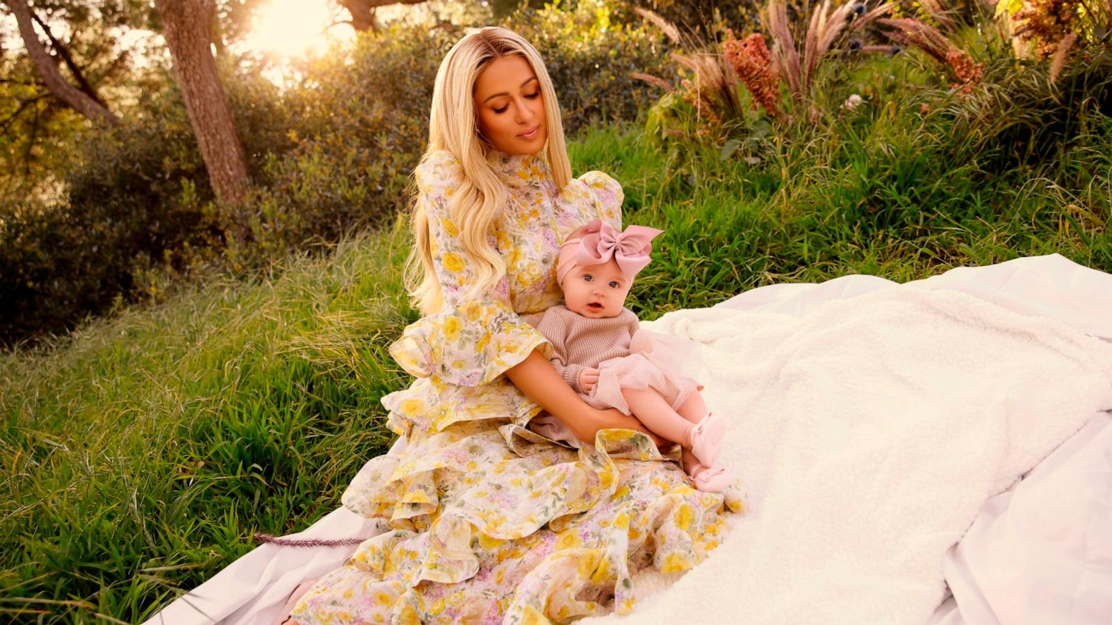 PHOTO: In this photo posted to her Instagram account, Paris Hilton is shown with her daughter London.