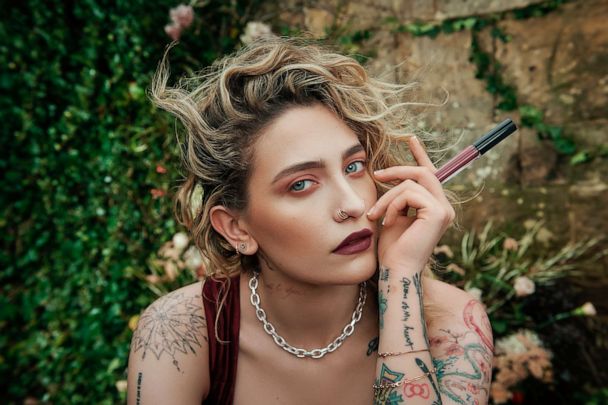 Paris Jackson Pose in Otherworldly Gothic Shoot with KVD Beauty: Photo –  SheKnows