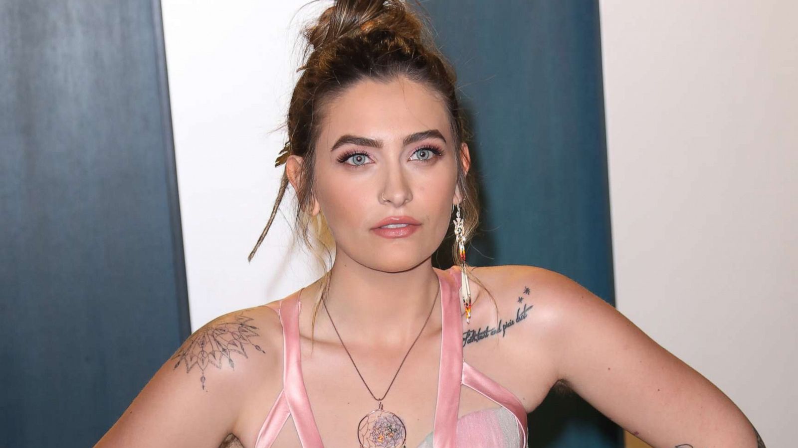 PHOTO: Paris Jackson attends the 2020 Vanity Fair Oscar party, Feb. 9, 2020, in Beverly Hills, Calif.