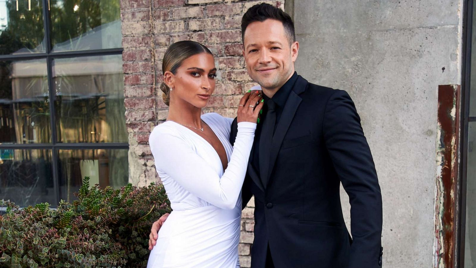 PHOTO: Pasha Pashkov, and Daniella Karagach attend the 3rd Annual Dance To End Hunger Gala at City Market Social House on June 18, 2022 in Los Angeles.